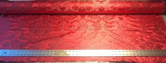 Scalamandre 100%silk Love Bird Special Red Pink MSRP USD 588/Y