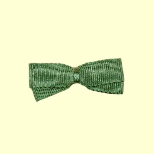 Scalamandre 100% Silk Mini Ribbon In Medium Green