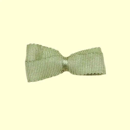 Scalamandre 100% Silk Mini Ribbon In Light Green #2