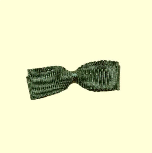 Scalamandre 100% Silk Mini Ribbon In Dark Green
