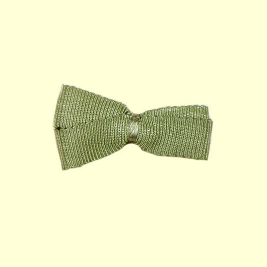 Scalamandre 100% Silk Mini Ribbon In Green
