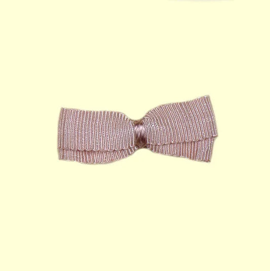 Scalamandre 100% Silk Mini Ribbon In Dark Pastel Pink