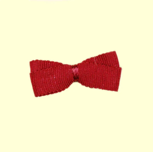 Scalamandre 100% Silk Mini Ribbon In Burgundy