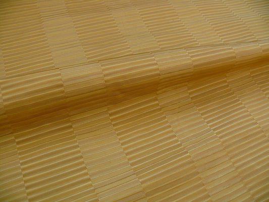 Piano Key Jacquard Silk - Cornsilk Gold Yellow