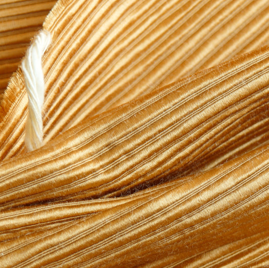 Scalamandre Stoddard Silk - Honey Gold