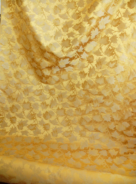 Lee Jofa/groundworks Japanese Maple Gilt Gold Silk Wabi Sabi MSRP USD296/yard