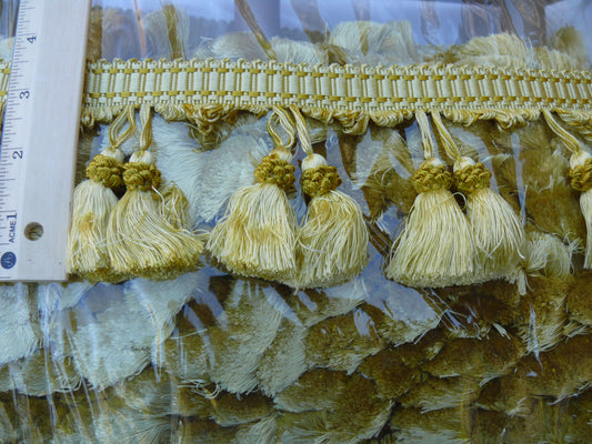 Scalamandre Silk - Amber & Gold Yellow