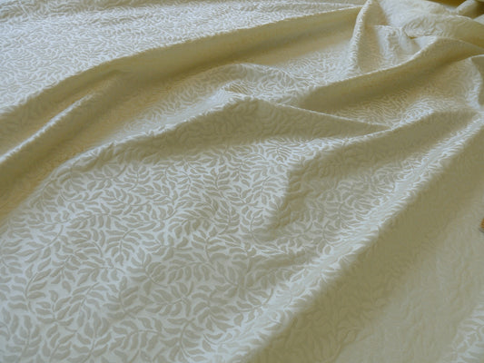 Scalamandre Blairsprig Silk - White/Cream