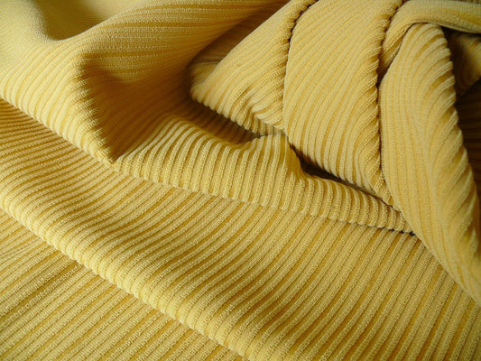 Clarence House Wool Stripe Epingle - Yellow Gold