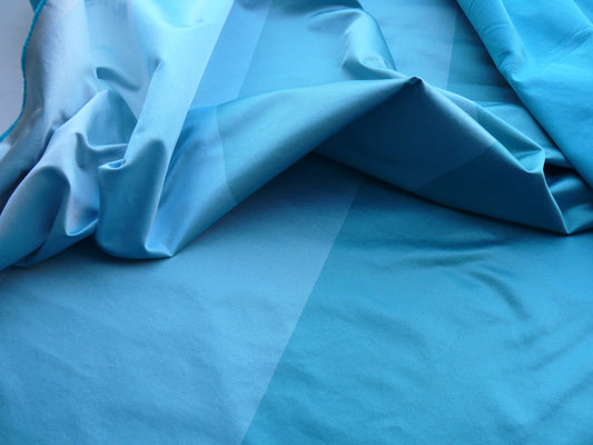 4y Scalamandre Lelievre Paris-paon Blue Silk Satin MSRP USD 1360/y