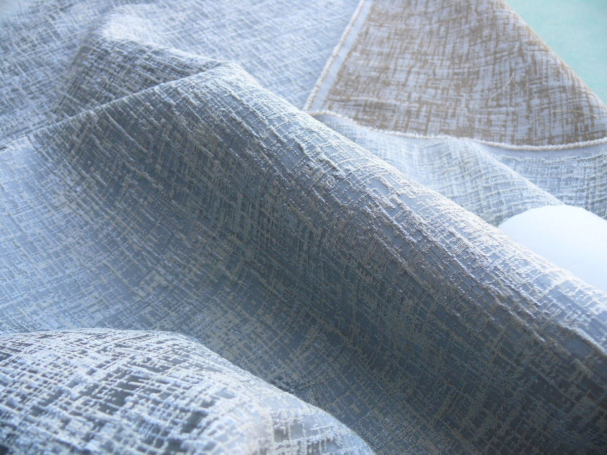 By Yard Kravet Couture Sensory Silk Wool Vapour Blue Icy Texture MSRP USD 396