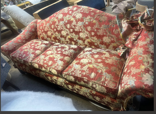 Scalamandré Louis XV Silk: Hollywood Estate Chair Unveiled