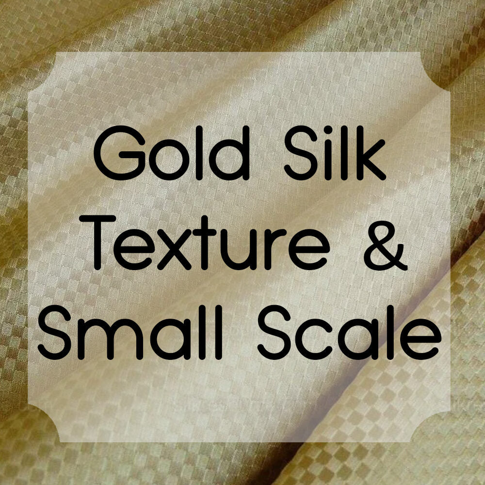 Gold Silk Texture &amp; Small Scale