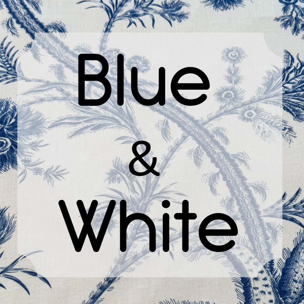 Blue &amp; White