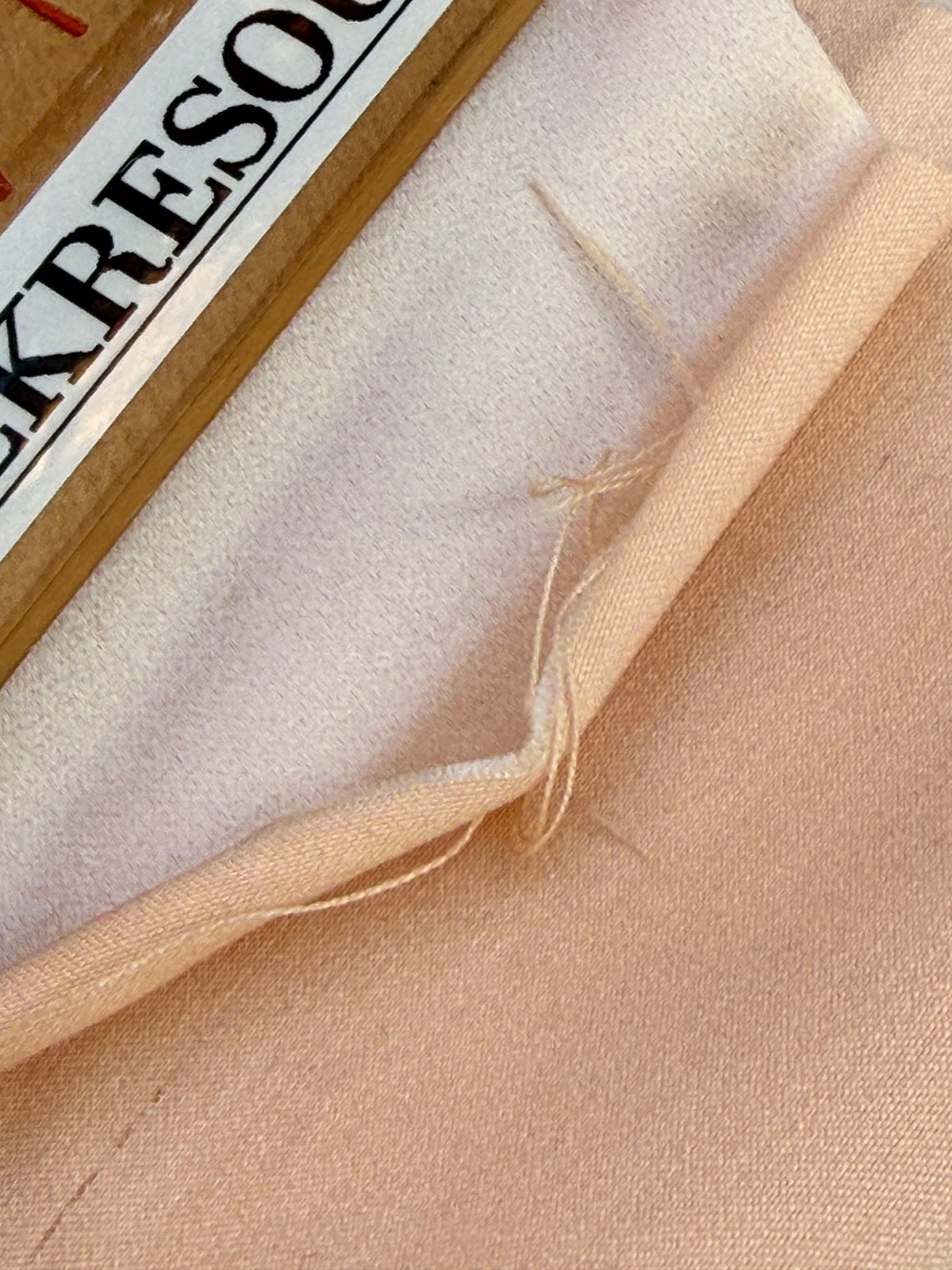 Royal Satin Pale Palest Blush Pink Silk Cotton Heavy Satin Upholstery Rated Special Order