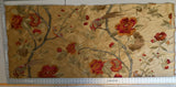 0.63Y Scalamandre Palash Embroidery Parrot Bird Flower Tree of Life Palampore Tree Peony Red Gold Chinoiserie MSRP USD 332/yard