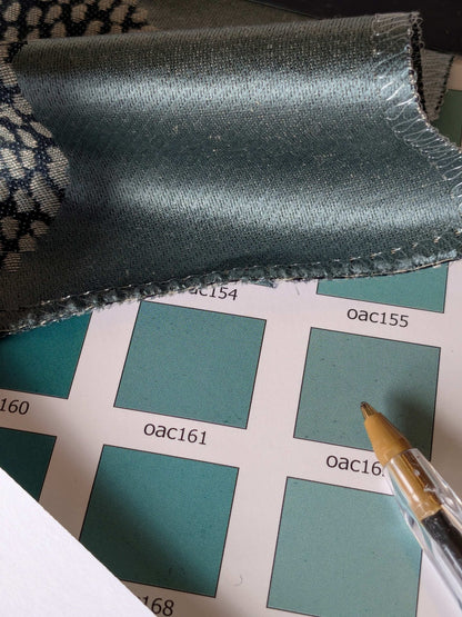 Casamance Cybele Opaline Silk Leaf Foliage