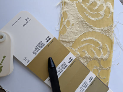 Scalamandre Lucia Gaufre Damask Gold 100% silk Damask Waffle Damask from Italy MSRP USD 538/Y