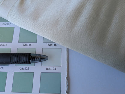 Mirror Lake Silk Satin with Cotton Smooth Seafoam Blue Green MSRP USD 360+/yard