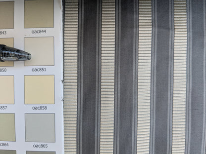 Scalamandre 100% Silk Shirred Stripe Lite Silver MSRPUSD 339/y