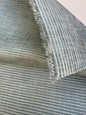 Royal Ottoman Silk Cotton Ottoman Blue Sky Horizon Special Order