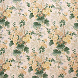 Lee Jofa Althea Linen Print Citron Yellow Floral Botanical MSRP USD420/y Special Order