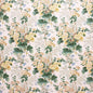 Lee Jofa Althea Cotton Print Citron Yellow Floral Botanical MSRP USD370/y Special Order