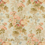 Lee Jofa Hollyhock Cotton - Coral Olive