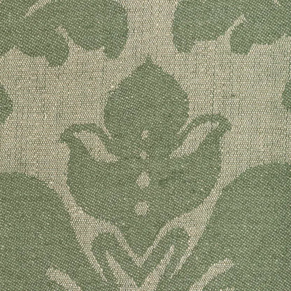 Lee Jofa Acanthus Damask Loden Linen Green Renaissance Classy Floral MSRP USD 356/y