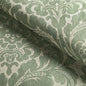 Lee Jofa Acanthus Damask Loden Linen Green Renaissance Classy Floral MSRP USD 356/y