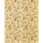 Lee Jofa Kravet Plumes Caramel Light Brown Botanical Floral Print 100% Linen - Special order - MSRP USD 556/y