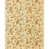 Lee Jofa Kravet Plumes Caramel Light Brown Botanical Floral Print 100% Linen - Special order - MSRP USD 556/y