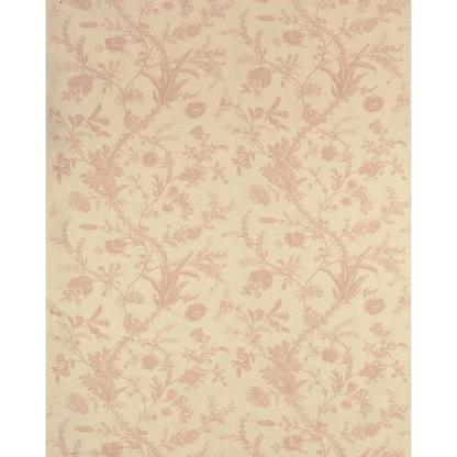 Lee Jofa Kravet Plumes Antique Pink Beige Botanical Floral Print 100% Linen - Special order - MSRP USD 556/y