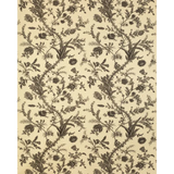 Lee Jofa Kravet Plumes Black Beige Botanical Floral Print 100% Linen - Special order - MSRP USD 556/y