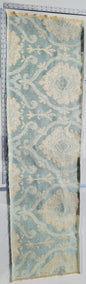 0.5 Yd Scalamandre Libretto Light Teal Blue Medallion Lampas MSRP USD 256/Y (Copy)