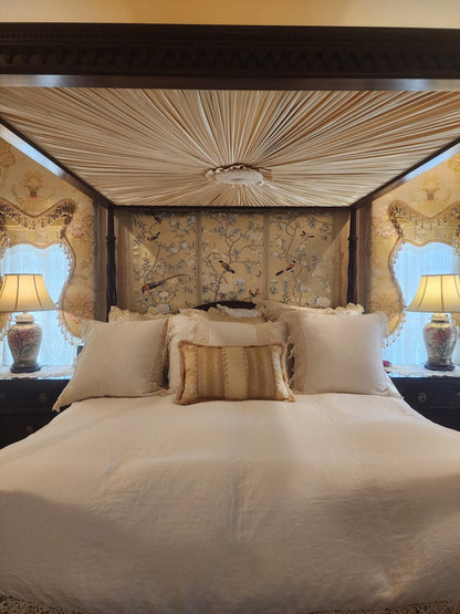 BY Yard Kravet Sophia Silk Bone White Silk Satin for Bridal Wedding Dress MSRP USD 169.90/y