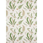 G P & J Baker Ferns Linen Stone Green White Tropical Botanical Fabric - Special order