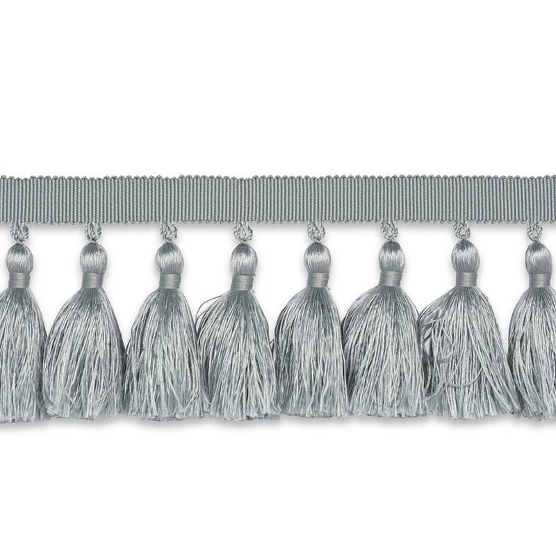 Schumacher Cloud Valentin Silk Tassel Trim Cloud in Sky Blue - Special Order