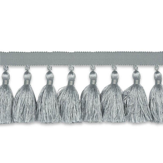 Schumacher Cloud Valentin Silk Tassel Trim Cloud in Sky Blue - Special Order
