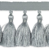 Schumacher Cloud Valentin Silk Tassel Trim Cloud in Sky Blue - Special Order