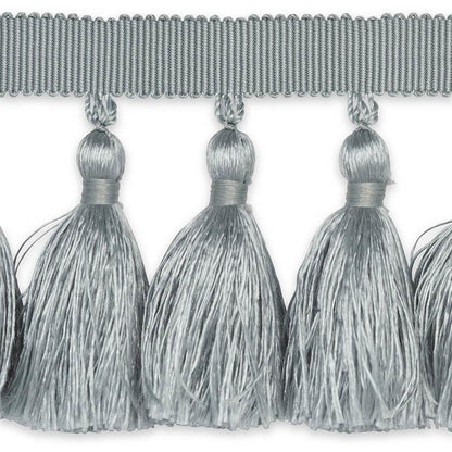 Schumacher Cloud Valentin Silk Tassel Trim Cloud in Sky Blue - Special Order