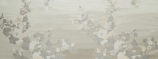 Beacon Hill Tijuca Flor - Silver Silk Lampas Floral