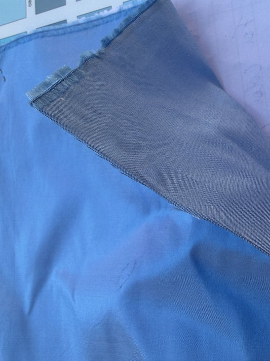 Sky Blue Sunny Day 100% Silk Very Smooth Special Order By Yard