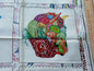 Art Scarf Equestrian Horse and Hobby Horse Biking Cooking Hot-air Balloon Head Modern Collage Salvador Dalí High End Silk Twill Scarf Double Sided