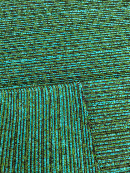 56 EV37 25" x 26" Lelievre Paris Maracas Malachite Green Solid Texture Polyester