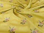 Floral Botanical Tree Foliage Pattern Fabric - Yellow Stripe