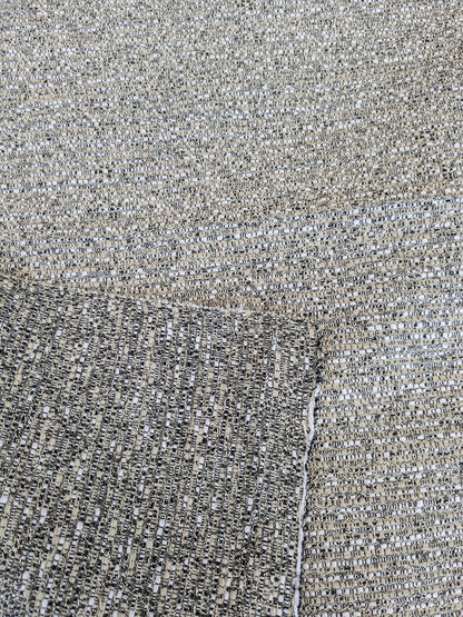 50 EV37 25" x 26" Lelievre Paris Maracas Salines Gray Solid Texture Polyester