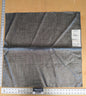 10 EV37 25" x 27" Edmond Petit Lin Miroir Argent Noir Silver Black Texture Solid Linen MSRP USD594/y