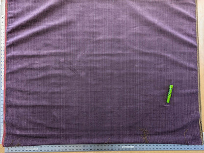 2.2 yards Scalamandre Strie Purple Solid Wool Heavy!