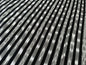 by yard Scalamandre Jakarta Ikat Stripe Charcoal Black Gray White Asian Ikat Warp Print MSRP USD 138/Y